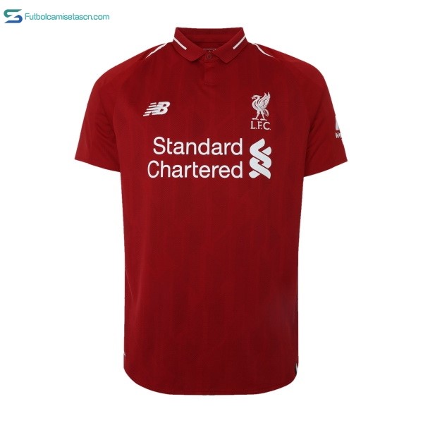 Camiseta Liverpool 1ª 2018/19 Rojo